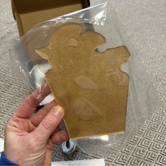 NEW 3D Sonic Hedgehog Anime Night Light LED Illusion Lamp Multi Color Table Lamp - Picture 9 of 9